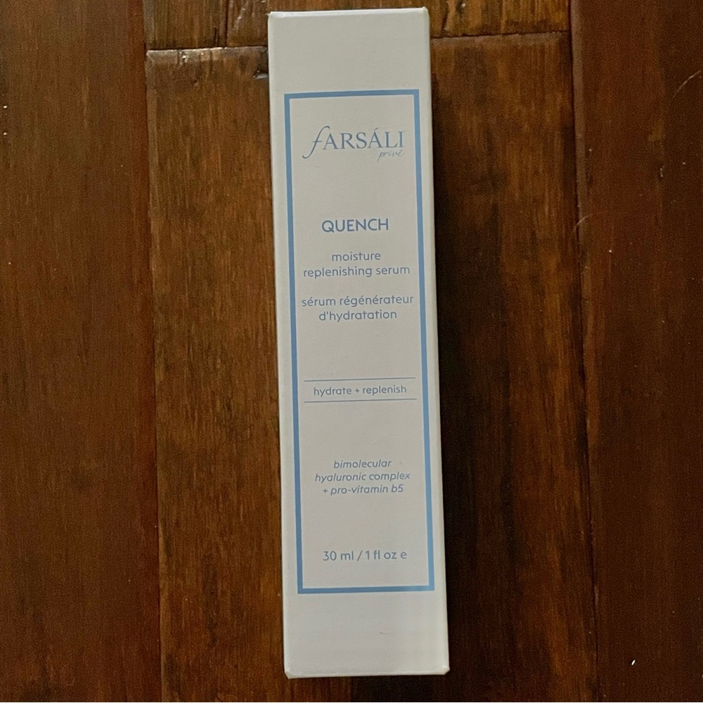 Farsali Quench moisture replenishing serum 30 mL 1 fl oz